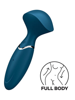 Вібромасажер Satisfyer Mini Wand-er Blue | 6720047