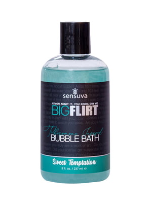Піна для ванни Sensuva — Big Flirt Pheromone Bubble Bath — Sweet Temptation (237 мл) | 6720100