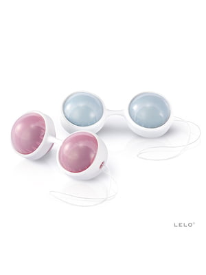 Набір вагінальних кульок LELO Beads, діаметр 3,5 см, змінне навантаження, 2х28 та 2х37 г | 6720298