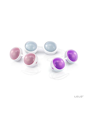 Набір вагінальних кульок LELO Beads Plus, діаметр 3,5 см, змінне навантаження 2х28, 2х37 та 2х60 г | 6720300