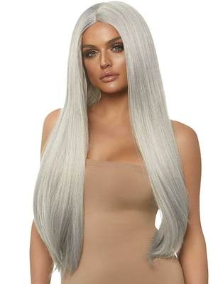 Перука Leg Avenue 33″ Long straight center part wig Grey | 6720700