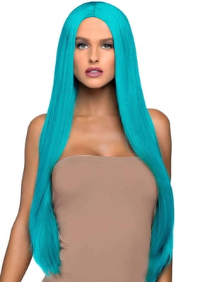 Перука Leg Avenue 33″ Long straight center part wig turquoise | 6720703