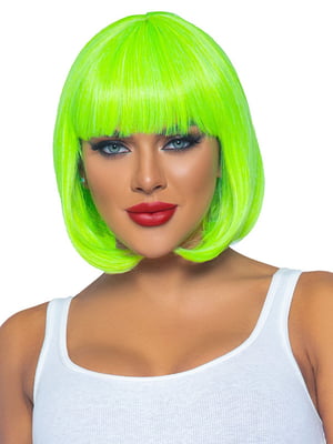 Перука Leg Avenue 12″ Neon short bob wig Neon Green | 6720707