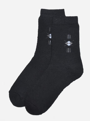 Шкарпетки махрові чорні | 6725912
