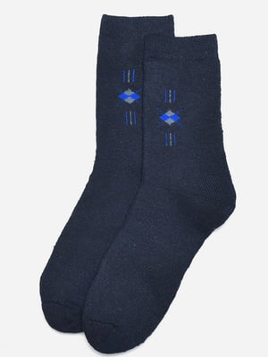 Шкарпетки махрові сині | 6725913