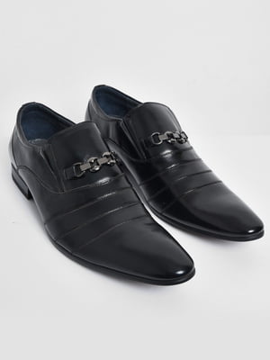 Туфли черные с декором | 6726064