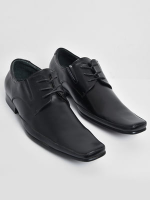Туфли черные с квадратным носком | 6726077