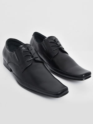 Туфли черные с квадратным носком | 6726079