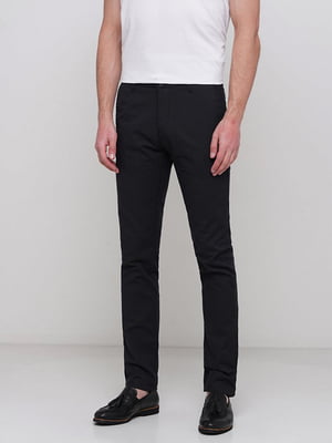 Черные классические брюки с карманами | 6726266