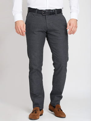 Черные классические брюки с карманами | 6726277