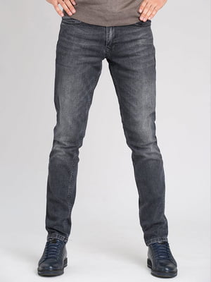 Сірі джинси прямого крою | 6726311