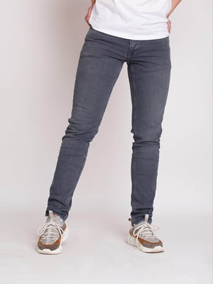 Сірі обтягуючі джинси | 6726323