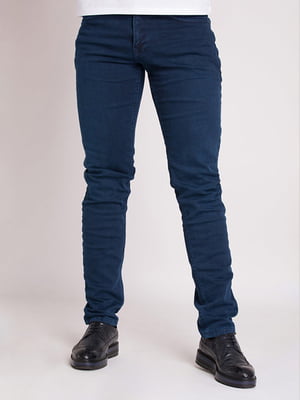 Сині обтягуючі джинси | 6726327
