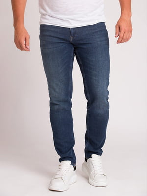 Сині обтягуючі джинси | 6726790