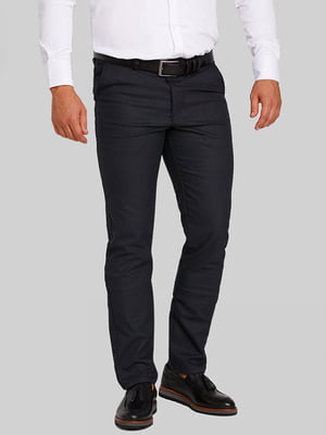 Черные классические брюки с карманами | 6726827