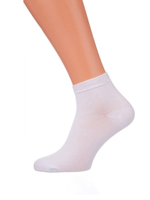 Носки короткие хлопковые белые | 6728023