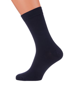 Шкарпетки бавовняні темно-сині | 6728025