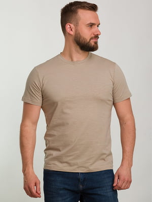 Базова футболка кольору хакі | 6728136