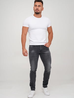 Сірі обтягуючі джинси | 6728390