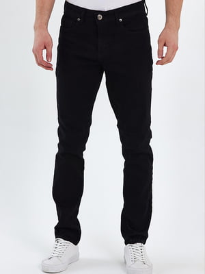 Темно-сірі джинси прямого крою | 6728834