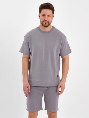 Комплект бавовняний: футболка та шорти | 6728944