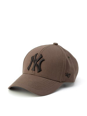 Бейсболка цвета хаки с вышитым логотипом | 6729151