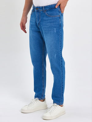 Сині прямі джинси | 6729194