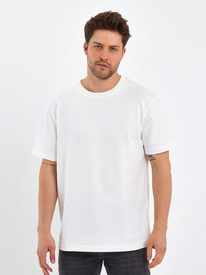 Біла базова футболка | 6729240