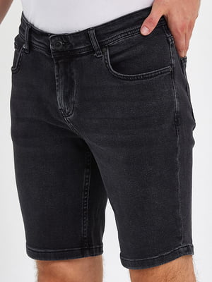 Чорні джинсові шорти | 6729251