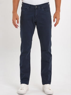 Сіро-сині брюки прямого крою | 6729293