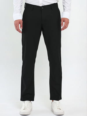 Чорні класичні штани з кишенями | 6729380