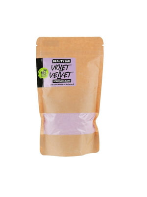 Шипучая ванночка с маслом сладкого миндаля и витамином Е Violet Velvet (250 г) | 6731037
