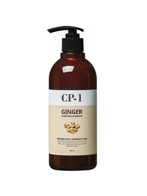Очищувальний шампунь для волосся з імбиром Ginger Purifying Shampoo (500 мл) | 6731851