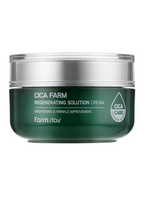 Восстанавливающий ампульный крем с центеллой для лица Cica Farm Regenerating Solution Cream (50 мл) | 6732089