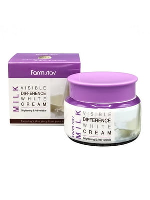 Осветляющий крем для лица Visible Difference Milk White Cream (100 г) | 6732093