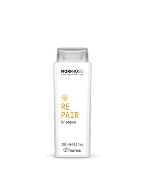 Відновлюючий шампунь для тьмяного волосся з олією камелії та керамідами Morphosis Repair Shampoo (250 мл) | 6732222