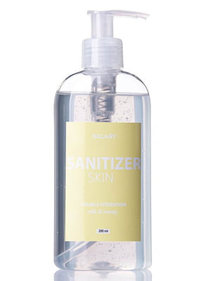 Антисептик-санитайзер Skin SANITIZER DOUBLE HYDRATION milk & honey (200 мл) | 6732579