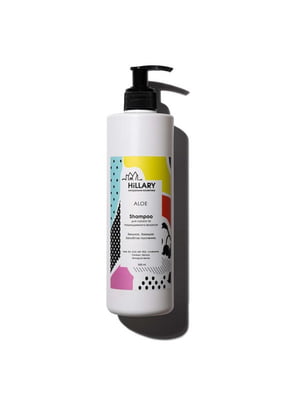 Натуральний шампунь для сухого та пошкодженого волосся ALOE Shampoo (500 мл) | 6732685