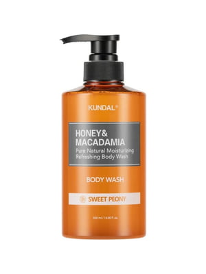 Поживний ароматичний гель для душу Honey&Macadamia Body Sweet Peony 500 мл | 6733165