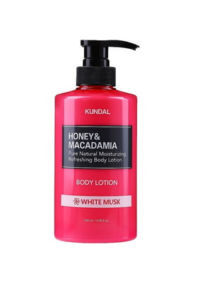 Живильний ароматичний лосьйон для тіла Honey &  Macadamia Body Lotion White Musk (500 мл) | 6733176