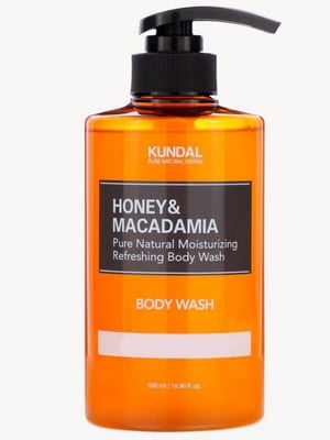 Питательный ароматический гель для душа Honey&Macadamia Body Deep Musk 500 мл | 6733213