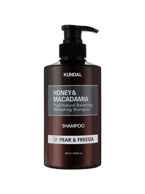 Відновлюючий шампунь з медом та олією макадамії Honey & Macadamia Nature Shampoo Pear & Freesia (500 мл) | 6733215