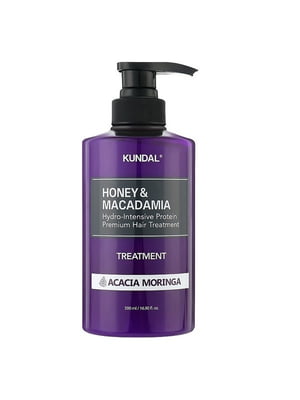 Поживний кондиціонер з медом та олією макадамії Honey & Macadamia Protein Hair Treatment Acacia Moringa 500 мл | 6733229