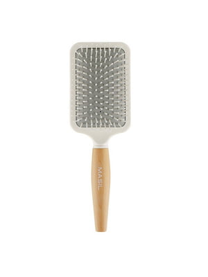 Антистатична щітка для волосся Wooden Paddle Brush | 6733622