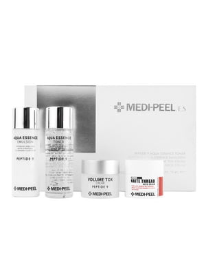 Мини набор премиум косметики с пептидами для омоложения и увлажнения кожи Peptide 9 Skincare Trial Kit | 6733669