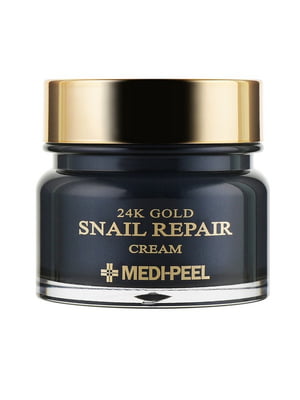 Крем для обличчя з колоїдним золотом та муцином равлики 24k Gold Snail Repair Cream (50 мл) | 6733697