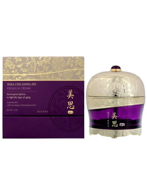 Омолоджуючий преміум крем для обличчя з керамідами та ніацинамідом Misa Cho Gong Jin Youngan Premium Cream (60 мл) | 6733860