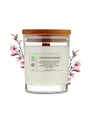 Аромасвечка Elegant magnolia L (150 г) | 6734241