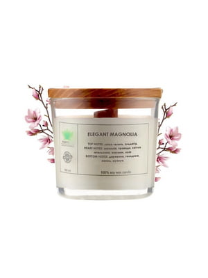 Аромасвічка Elegant magnolia S (60 г) | 6734245