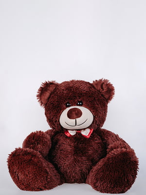 Плюшевий ведмедик "Джеймс" (65 см) - шоколадний | 6735776